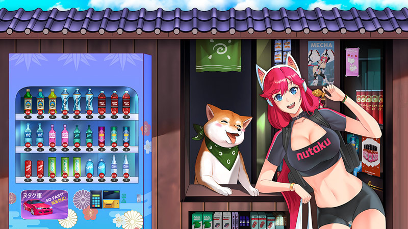 Nutaku-tan visita una tienda general