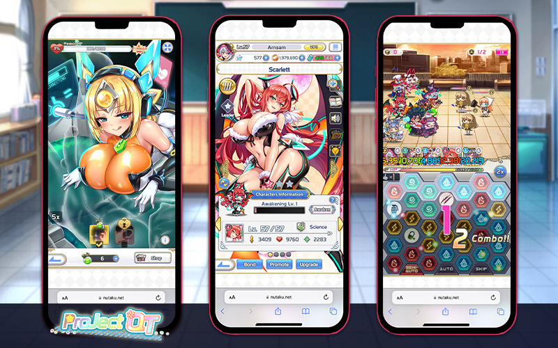 Project QT banner showing gameplay on iOS 