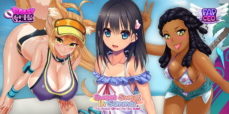 Gráfico que muestra varios tanlines waifus de juegos populares