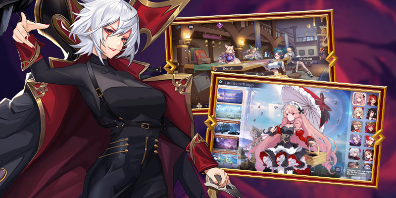 Image showing character and APK gameplay