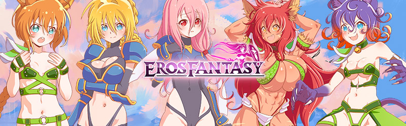 Baner Eros Fantasy z postaciami