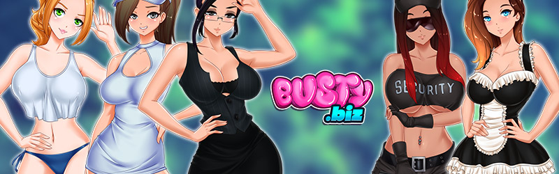 Baner BustyBiz z waifusem