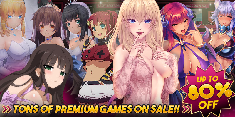 Image showing some of the girls in the many paid games on the platform