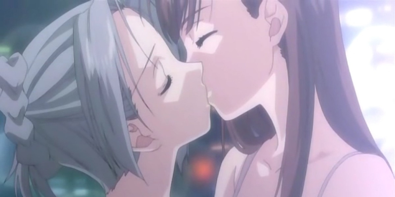 Bild aus dem Anime Shōjo Sect: Innocent Lovers, einer beliebten Yuri-Show