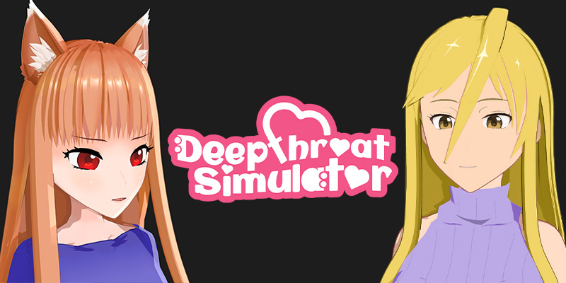 Image of deepthroat simulator showing some of the girls you meet in game