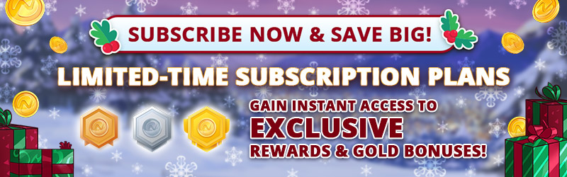 Winter Sale Subscription Plans Banner