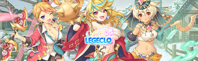 Imagen que muestra varias waifus que puedes desbloquear en Legeclo: Legend Clover X Rated