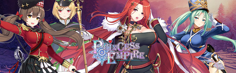 Imagen que muestra algunos de los personajes del juego Princess Empire.