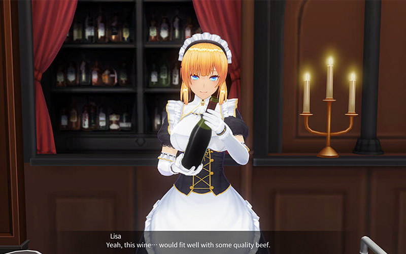 Lisa du jeu Custom Order Maid 3D2