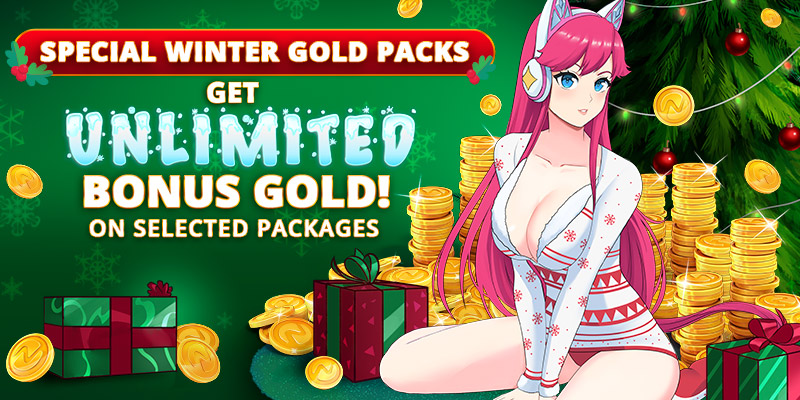 Unlimited Gold Packs banner