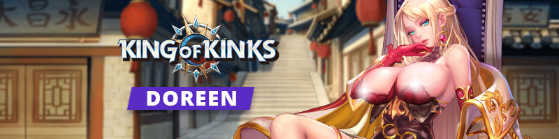 Doreen aus dem Hentai-Spiel King of Kinks