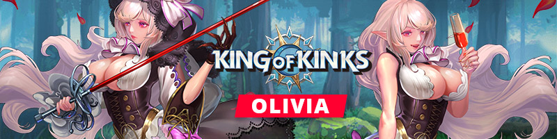 Olivia aus dem Hentai-Spiel King of Kinks