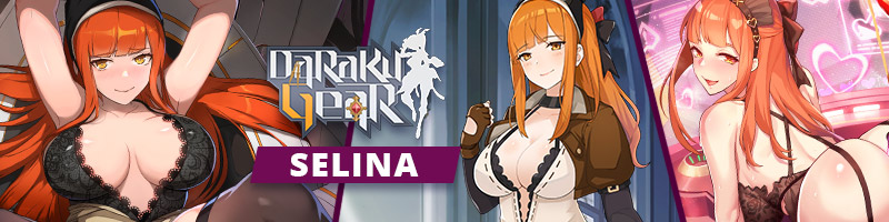 Selina from the hentai game Daraku Gear