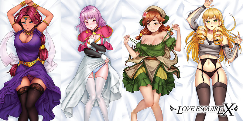 Image showing the main waifus of the game Love Esquire