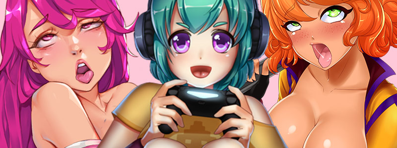 性的行為やゲームを楽しむ女の子たち