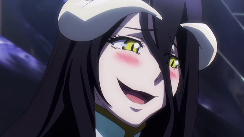 Succubus Albedo w anime Overlord