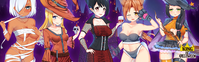 Imagen de Monster Girls en el juego King of Halloween